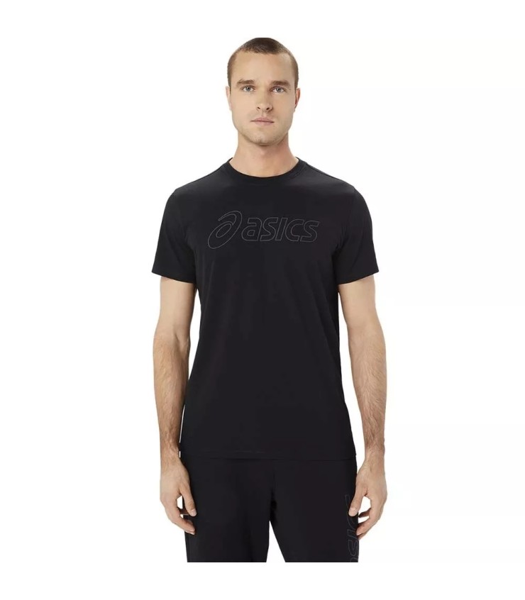 Black Asics Logo SS T-shirt | IPONTENNIS