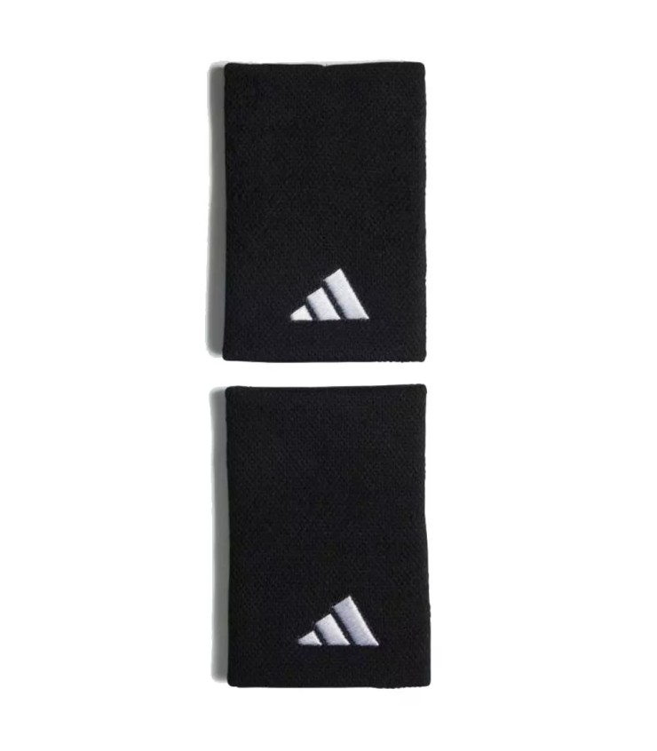 Munhequeiras Adidas WB L Pretas / Verdes / Brancas Ténis - Pack de 2 | Ipontennis