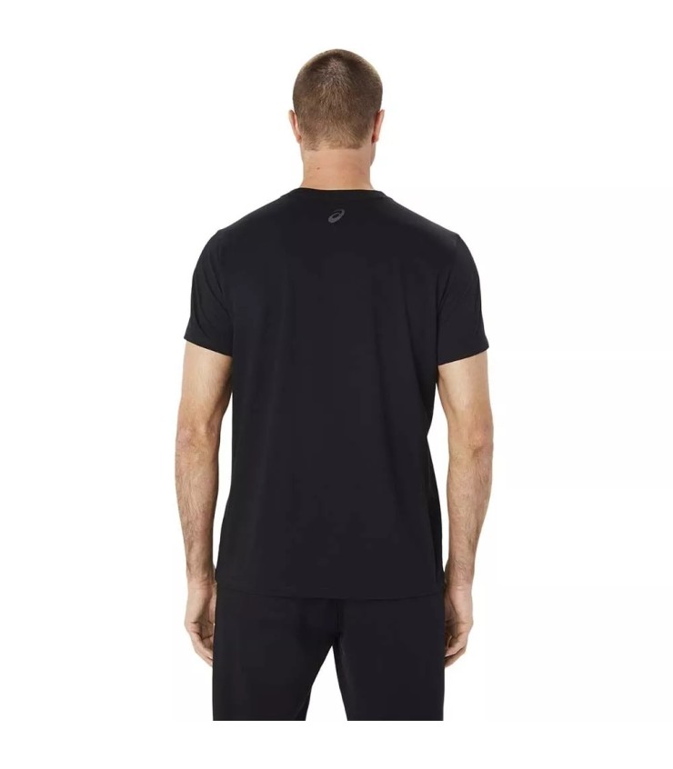 Black Asics Logo SS T-shirt | IPONTENNIS