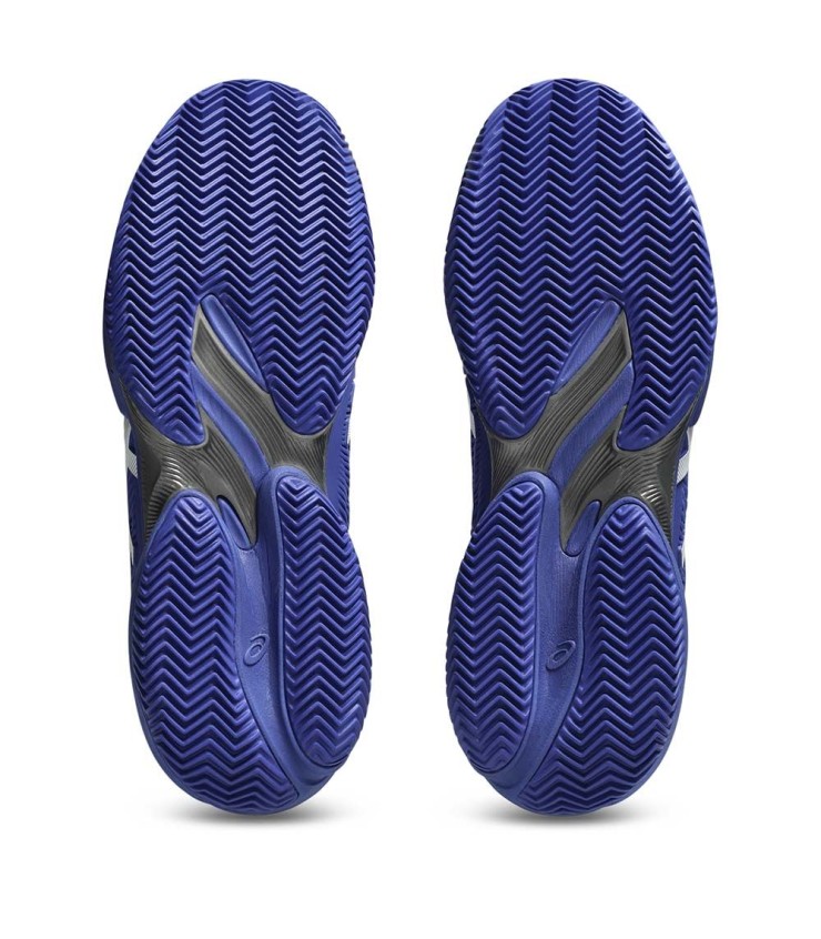 Chaussures Asics Court FF 3 Clay Bleu Cobalt Blanc