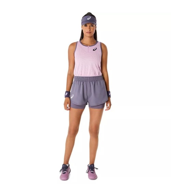 Shorts violets Asics Match pour femme | Ipontennis