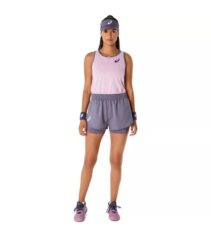 Lila Asics Match Damen Shorts | Ipontennis