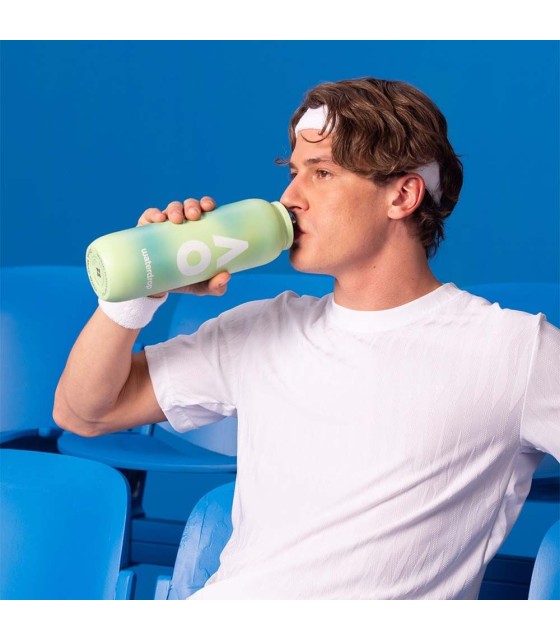 Bouteille Thermos Goutte Performance AO26 Verte 2