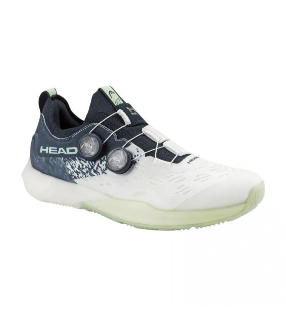 Zapatillas Head Motion Pro BOA Padel Blanco Negro Verde  1