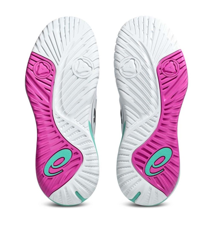 Asics Gel Resolution X Zapatillas Blancas / Verdes 3