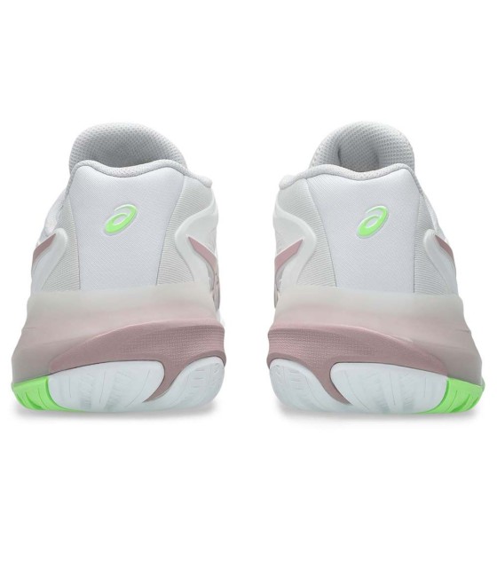 Shoes ASICS GEL RESOLUTION X Women White / Pink powdered | Ipontennis