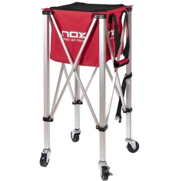 BASKET NOX Folding with red wheels | IPONTENNIS