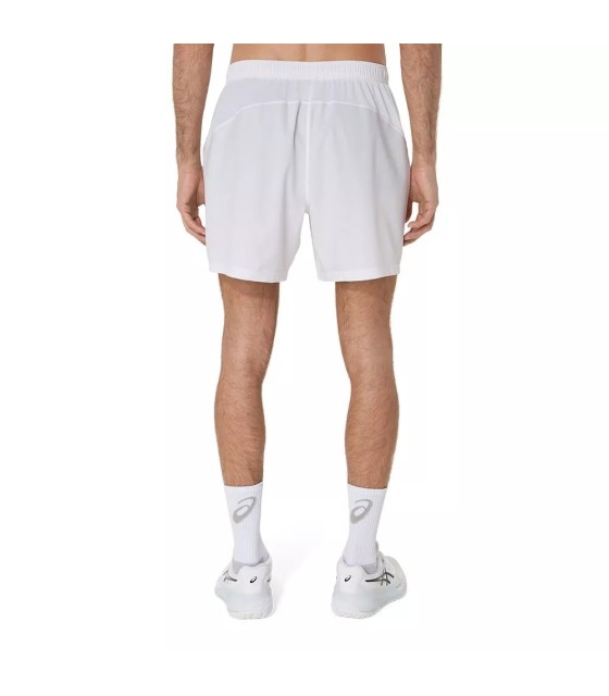 Pantaloncino corto Asics Court 18 cm bianco | IPONTENNIS