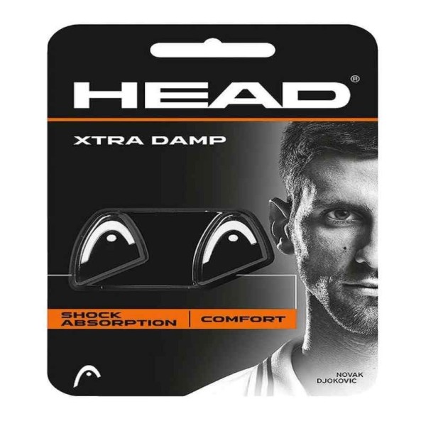 ANTIVIBRATOREN HEAD XTRA DAMP Schwarz/Weiß | IPONTENNIS