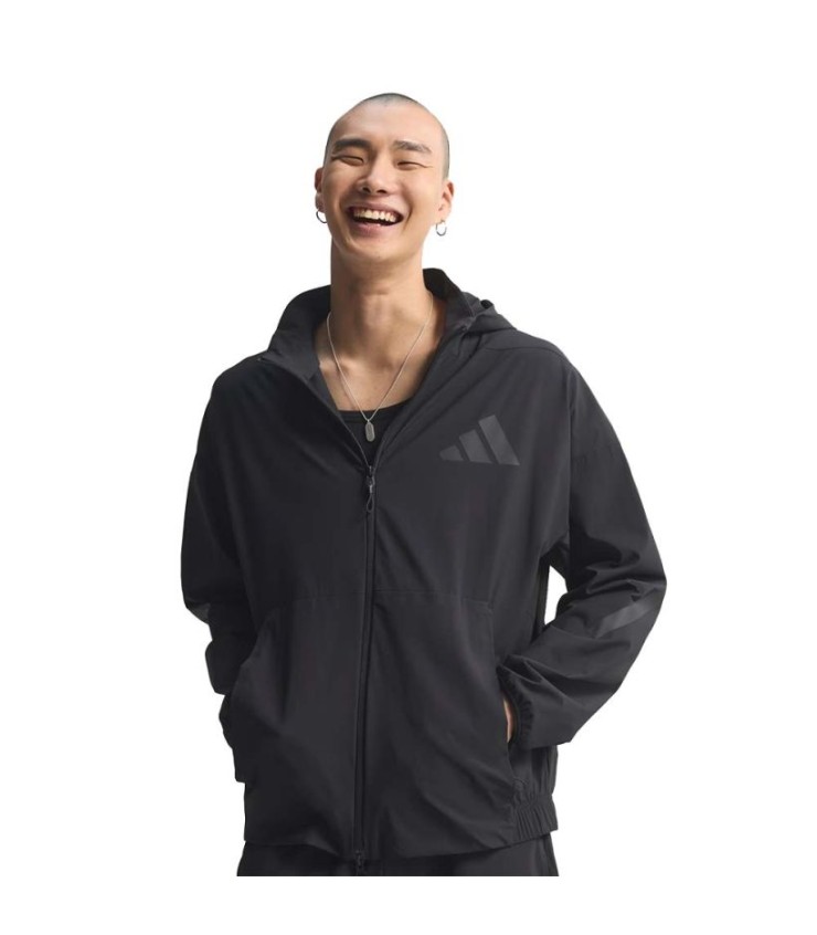 Chaqueta con cremallera Adidas Z.N.E. Negra 2
