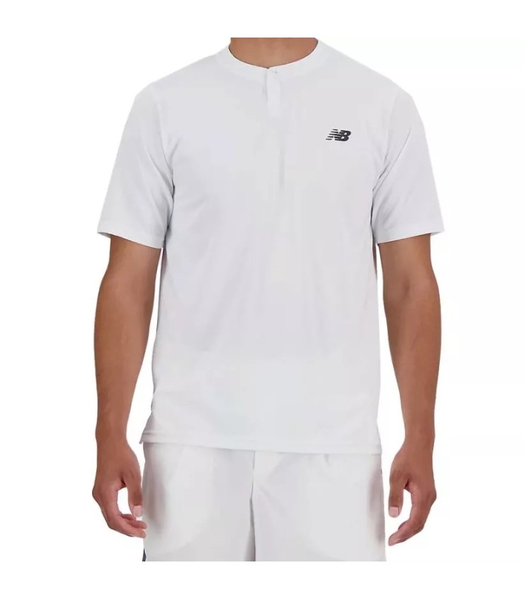 T-Shirt New Balance White Turnier