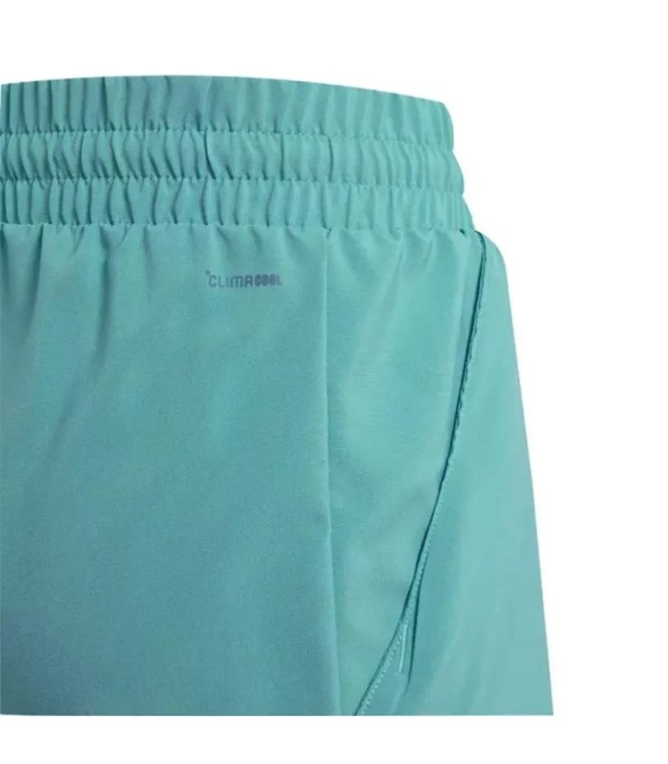 Kurzer adidas Junior Club 3 Bandes vert | Ipontennis