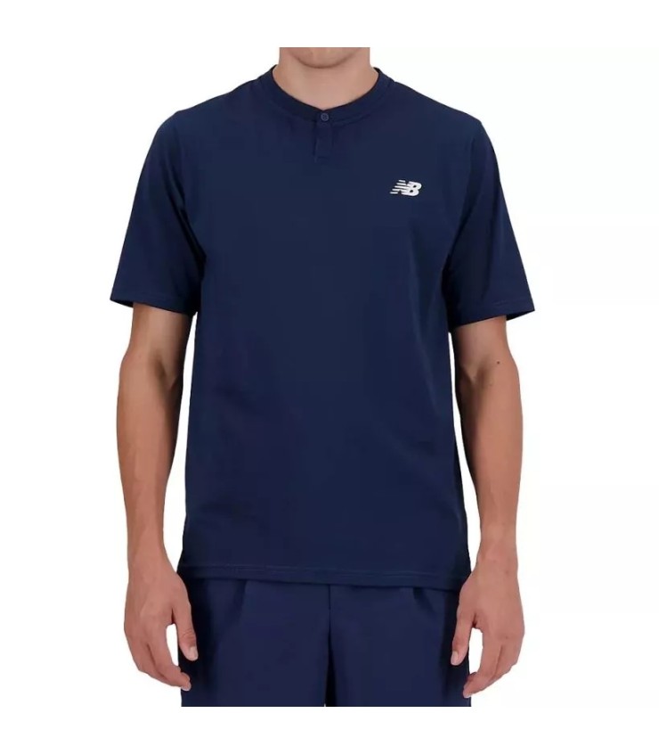 T-Shirt Neues Balance-Turnier Bleu Marine