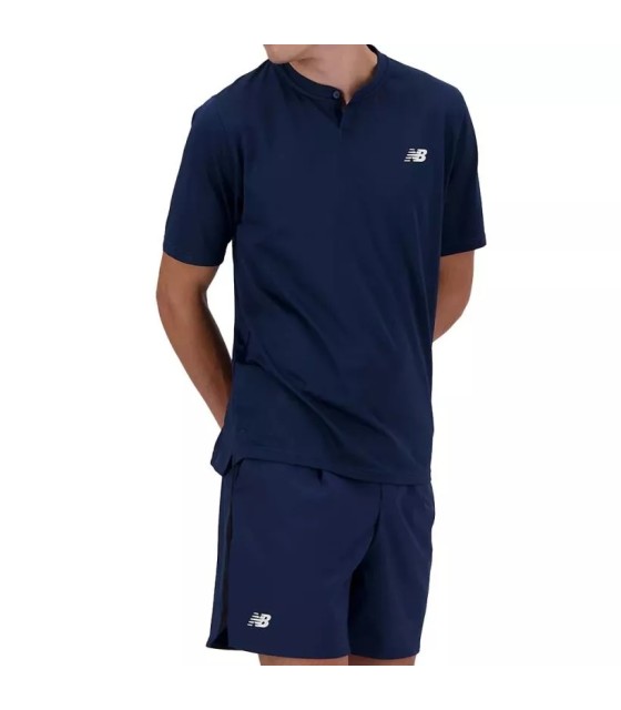 T-shirt New Balance Tournament azul-marinho | Ipontennis