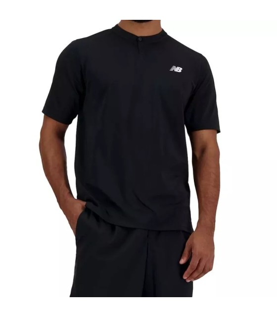 T-shirt New Balance Tournament preta | Ipontennis