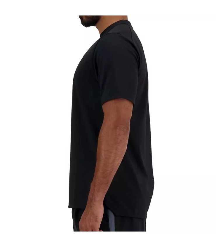 T-shirt New Balance Tournament preta | Ipontennis