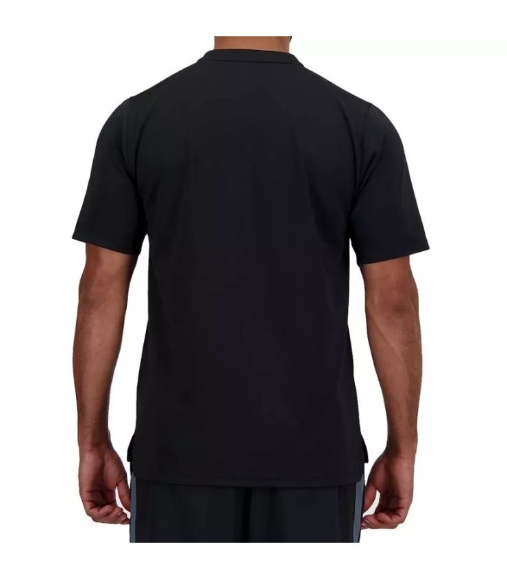 T-shirt New Balance Tournament preta | Ipontennis