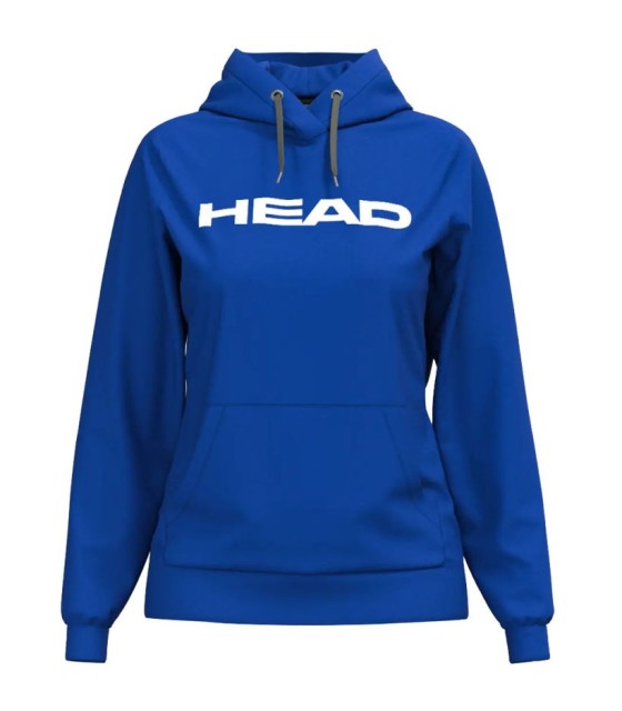 Moletom com capuz azul para mulher Head Club Original