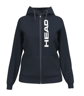 Chaqueta con Capucha para Mujer Head Club Original FZ Azul Marino 1