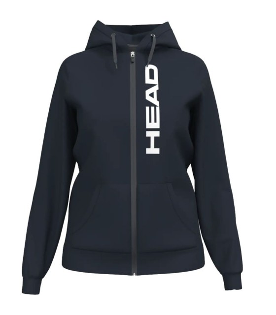 Damen Kapuzenjacke Head Club Original FZ Marineblau