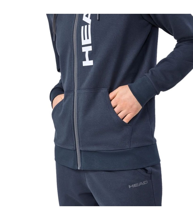 Veste à Capuche pour Femme Head Club Original FZ Bleu Marine