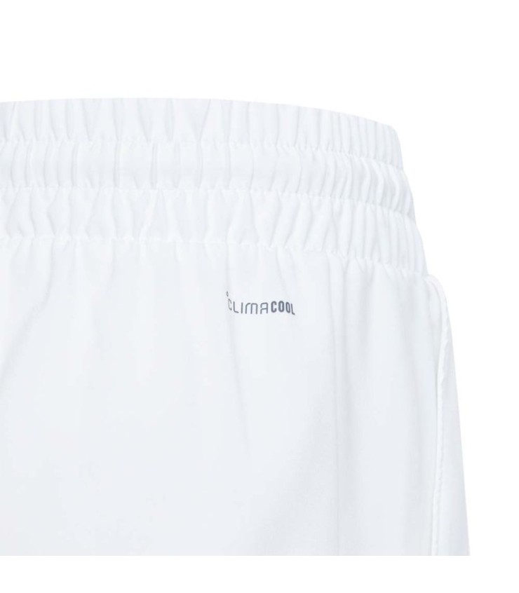 Adidas Junior Club 3 Stripes White Pants
