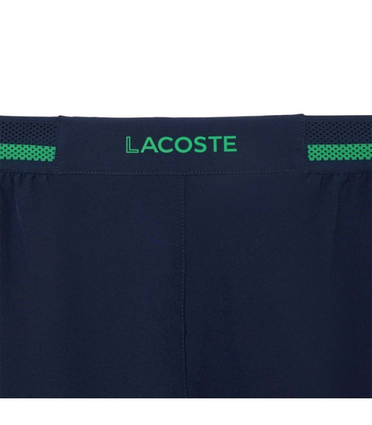 Pantalon court Lacoste Tennis x Novak Djokovic bleu marine bleu