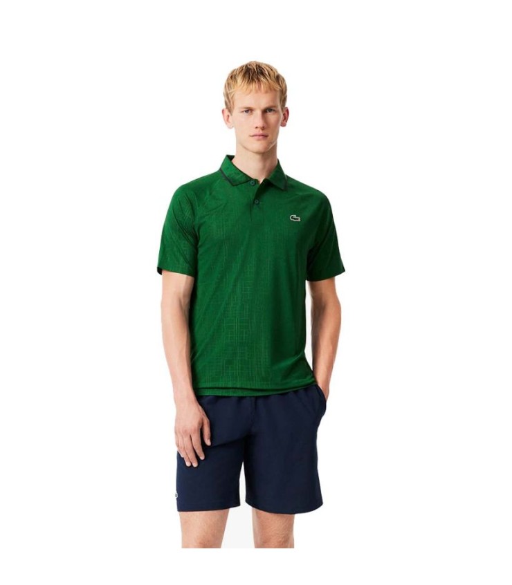 Pantalon court Lacoste Tennis x Novak Djokovic bleu marine bleu