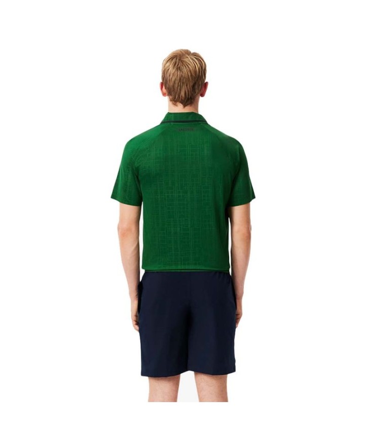 Pantalon court Lacoste Tennis x Novak Djokovic bleu marine bleu