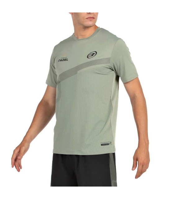 Camiseta Verde Bullpadel Premier Padel Patos