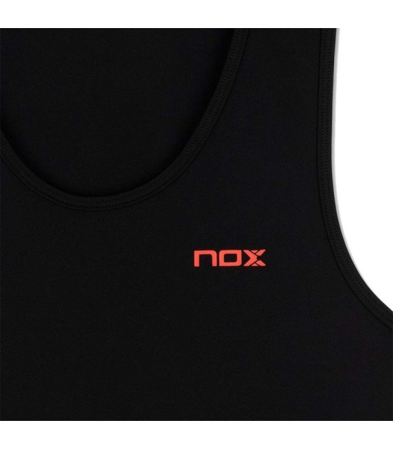 Camiseta de Tirantes Nox Team Mujer Negra
