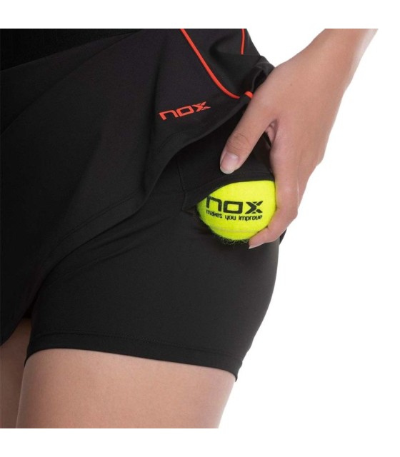 Falda Negra Nox Team Mujer