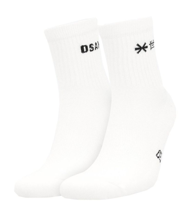 Osaka Padel Duo White Sports Socks