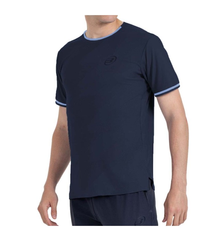 T-shirt Bullpadel avant bleu marine bleu