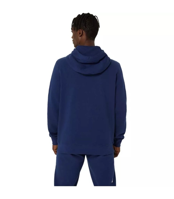 Sudadera con capucha Asics Logo azul marino 2