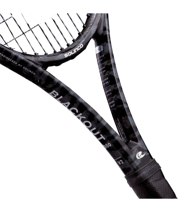 Raquete Solinco Black out 285 v2 (285g) | Ipontennis