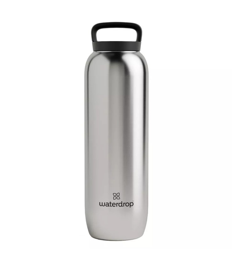 Garrafa térmica cinza de Waterdrop 1