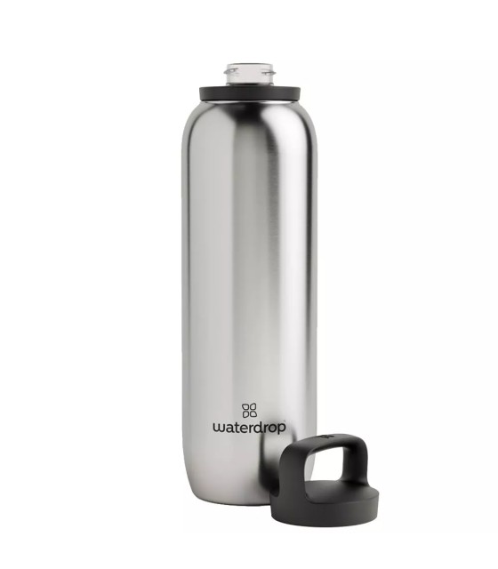 Thermische Flasche Waterdrop Grey 2