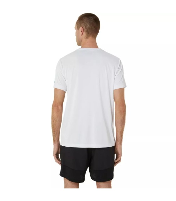 Camiseta Gráfica Asics Court Branca | Ipontennis
