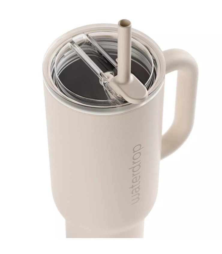 Bouteille thermique de l'explorateur d'eau blanche cassé 2
