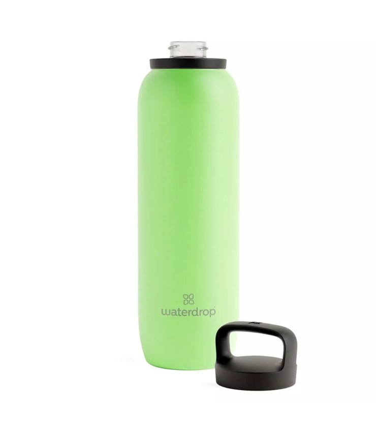 Waterdrop green thermal bottle 1