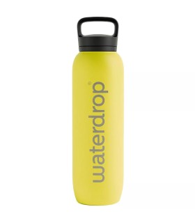 Wärmeflasche gelb Wassertropfen 1