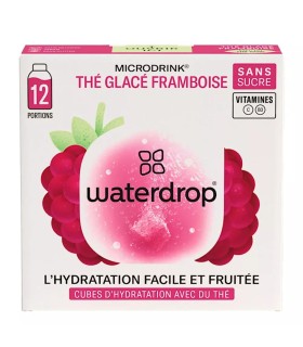 Thé de glace à l'eau framboise microdrink x12 1