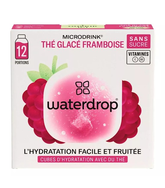 Waterdrop Ice TEA Raspberry Microdrink X12 1