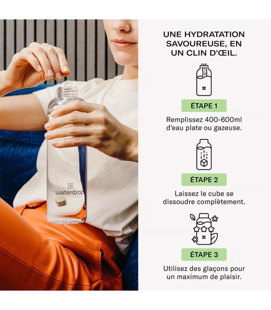 Pêssego de chá de gelo de Waterdrop Microdrink X12 2