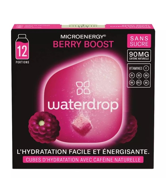 Gotas de água Berry Boost Raquete Microenergy X12 1