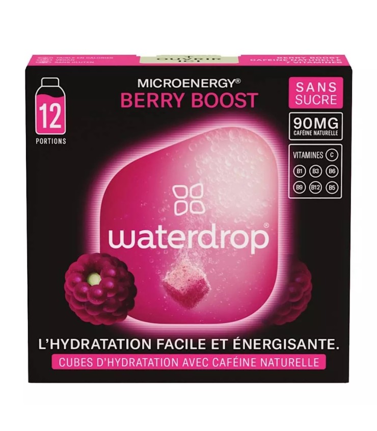 Gotas de água Berry Boost Raquete Microenergy X12 1