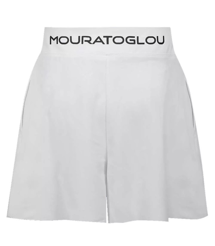 Weißer Frauenrock mouratoglou Match 2