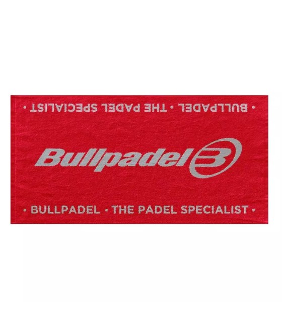 Classic red towel Bullpadel 1