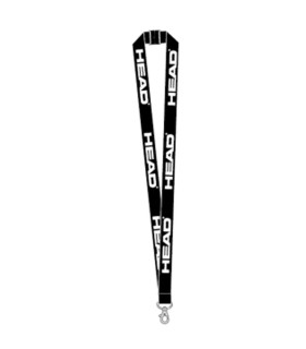 Lanyard con logotipo Head en negro. 1